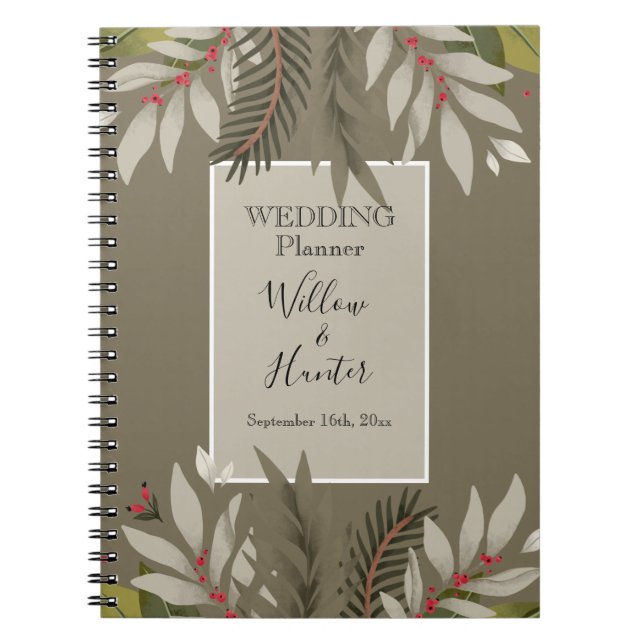 Carnet Botaniques Musulées sur Wedding planner Tan (Devant)