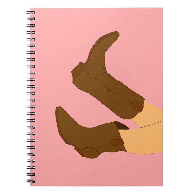 Carnet Bottes Cowboy (Devant)
