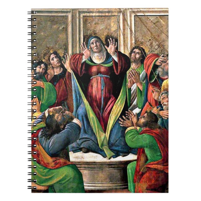 Carnet Botticelli - La Descente du Saint-Esprit (Devant)