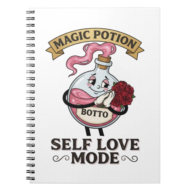 Carnet Botto Self Love Mode Vintage Magic Potion A (Devant)