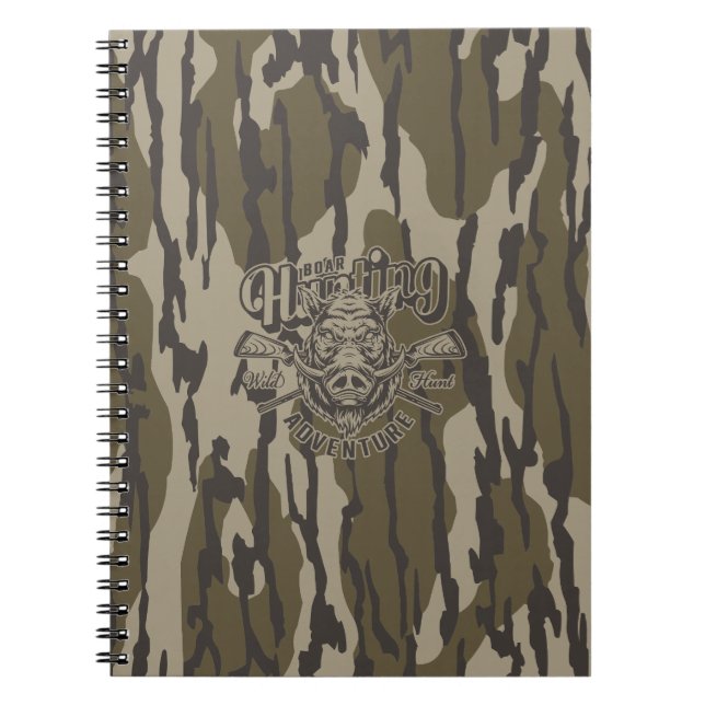 Carnet Bottomland Camo Boar Chasse Sauvage Boar (Devant)