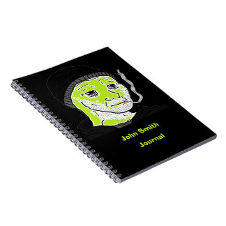 Carnet Boucle Spirale de Doomer Vert Personnalisable