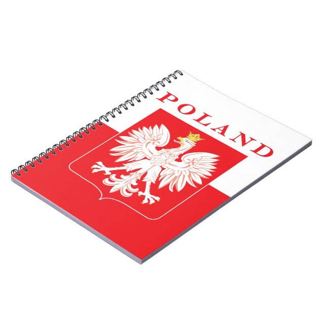 Carnet Bouclier rouge aigle polonais (Côté gauche)