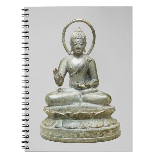 Carnet Bouddha Argent Beaux-Art Photographie (Devant)