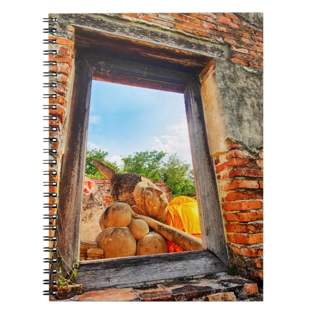 Carnet Bouddha couché, Ayutthaya (Devant)