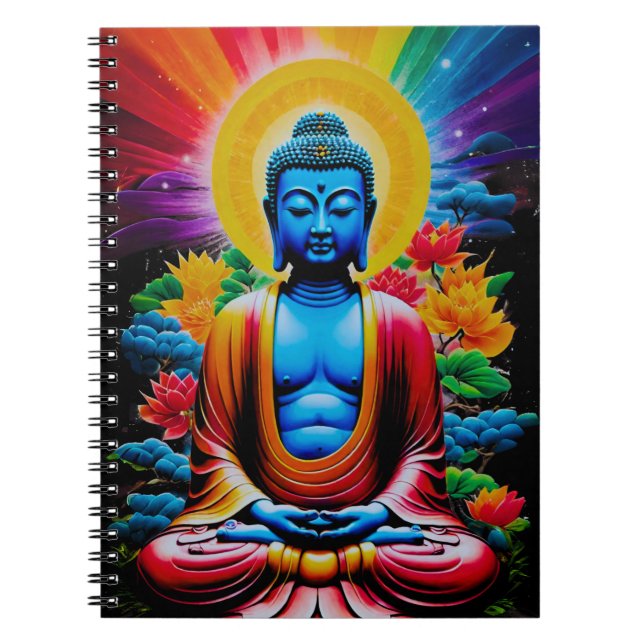Carnet Bouddha Éveil Lumineux (Devant)
