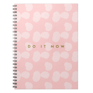 Carnet Boues Rosewater "Do It Now"