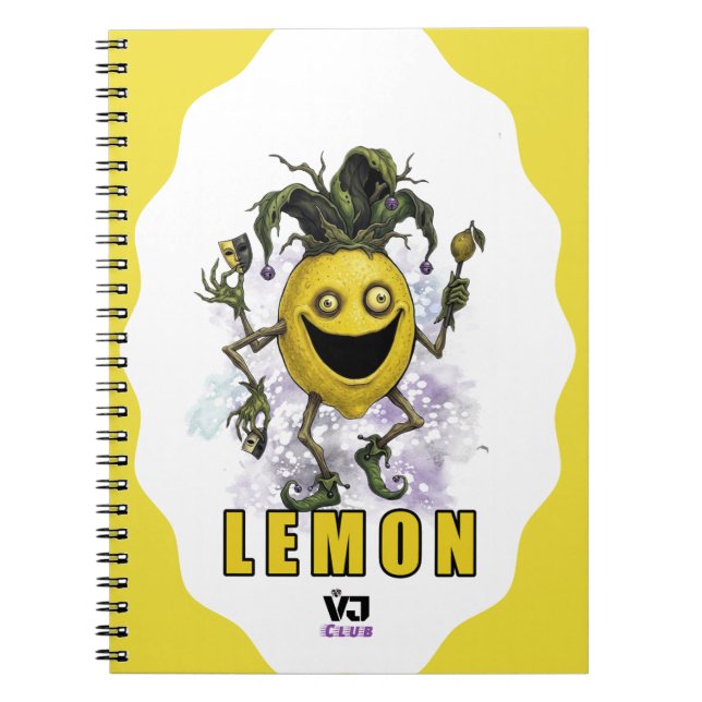 Carnet Bouffon du Vide Ami Citron  (Devant)