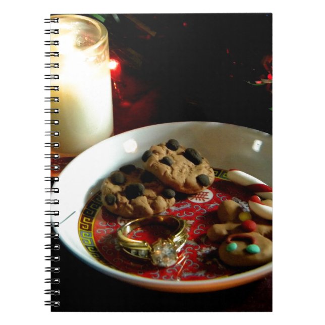 Carnet Bougie de biscuit de Noël (Devant)
