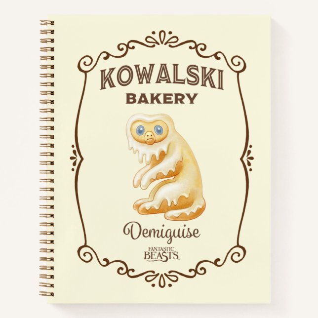 Carnet Boulangerie Kowalski - Demiguise (Devant)