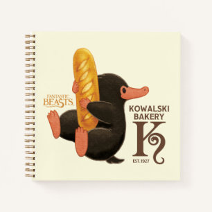 Carnet Boulangerie Kowalski - Niffler Avec Pain