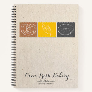 Carnet Boulangerie Pretzel Blé Chef pâte