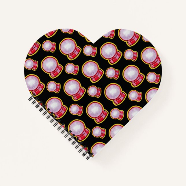 Carnet Boule de cristal pastel (Devant)