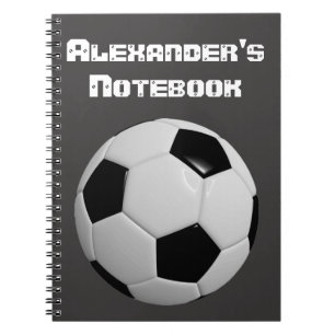 Carnet Boule de football Personnaliser