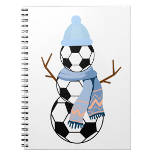 Carnet Boule de football Snowman.