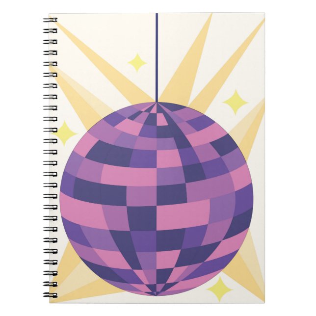 Carnet Boule Disco (Devant)