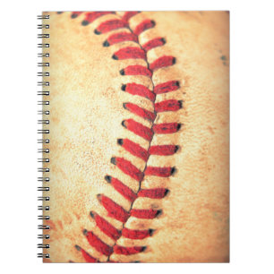 Carnet Boule vintage de base-ball