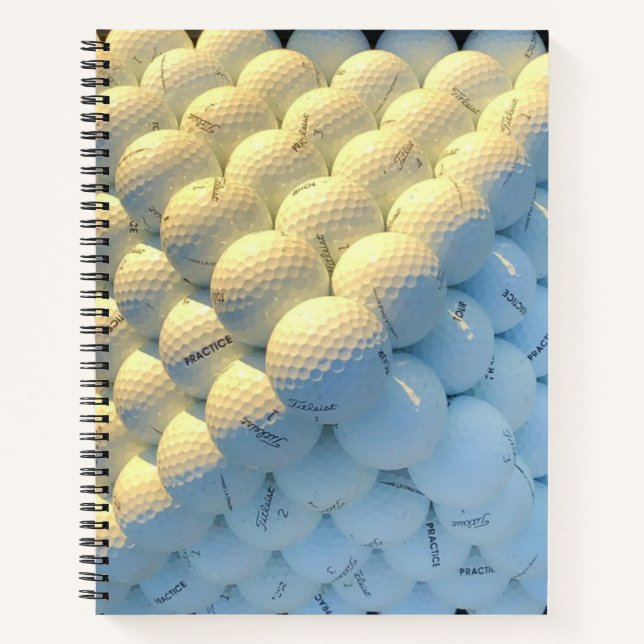 Carnet Boules de golf (Devant)