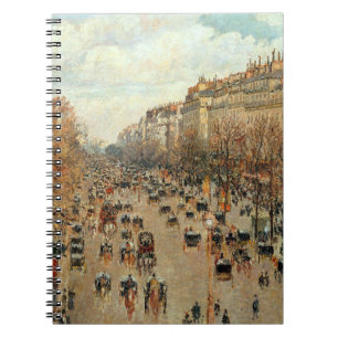 Carnet Boulevard Montmartre-Eremitage Camille Pissarro