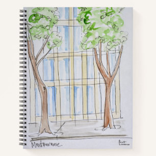Carnet Boulevard Montparnasse   Paris, France