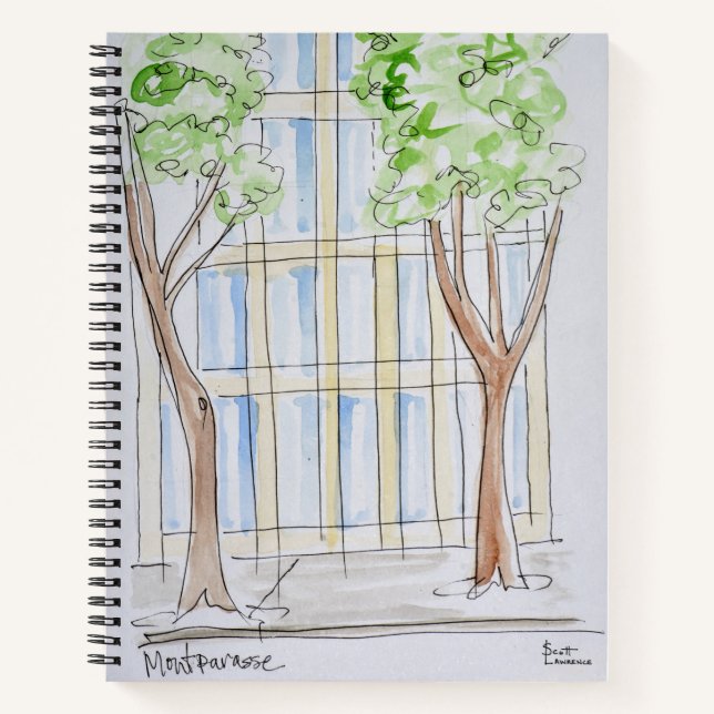 Carnet Boulevard Montparnasse | Paris, France (Devant)