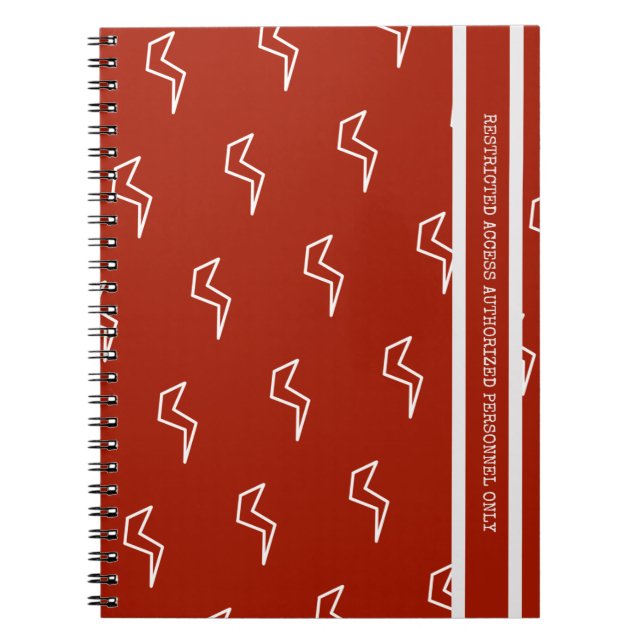 Carnet Boulon éclair à accès restreint électrique (Devant)