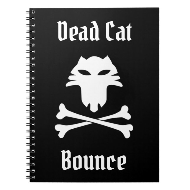 Carnet Bounce de chat mort (Devant)