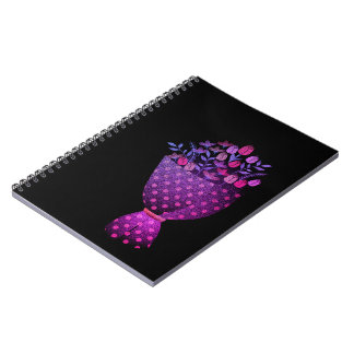 Carnet bouquet de fleurs