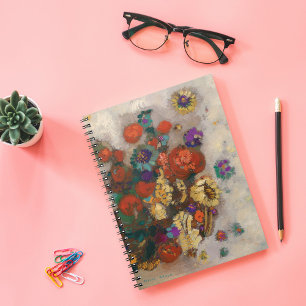 Carnet Bouquet de Fleurs   Odilon Redon