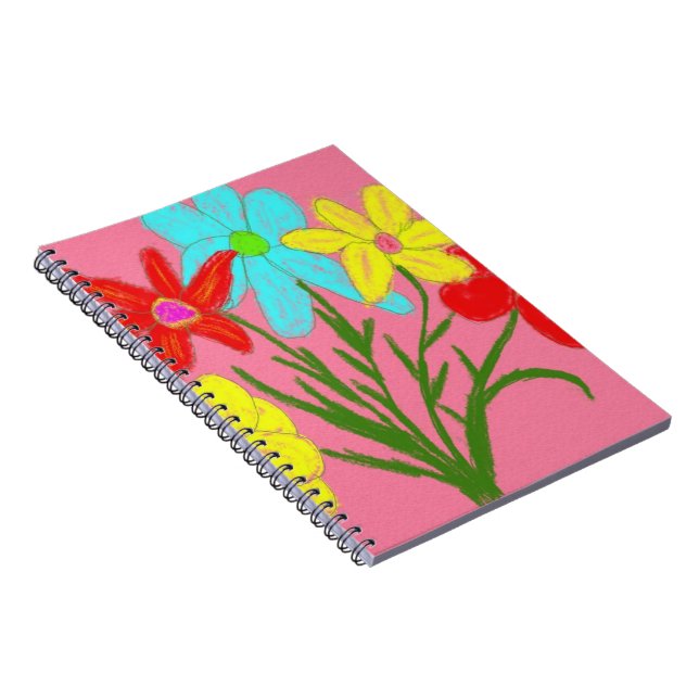 Carnet Bouquet de printemps (Côté Droit)