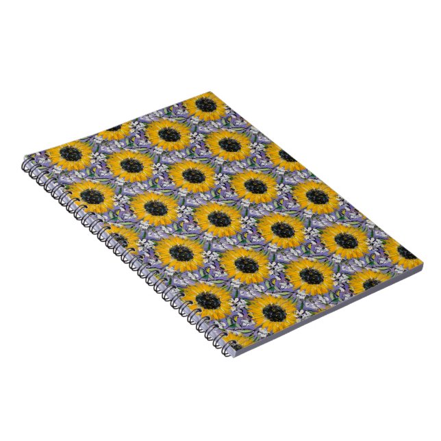 Carnet Bouquet de Tournesol (Côté Droit)