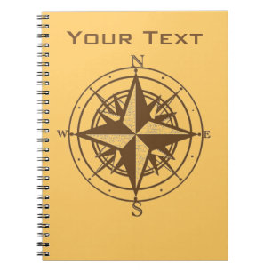 Carnet Boussole vintage