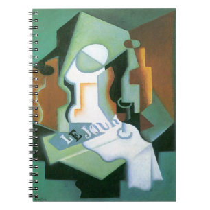 Carnet Bouteille et Compotier par Juan Gris, Cubisme Vint