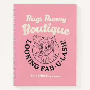 Carnet Boutique BUGS BUNNY™ - Fab-U-Lash à l'air !