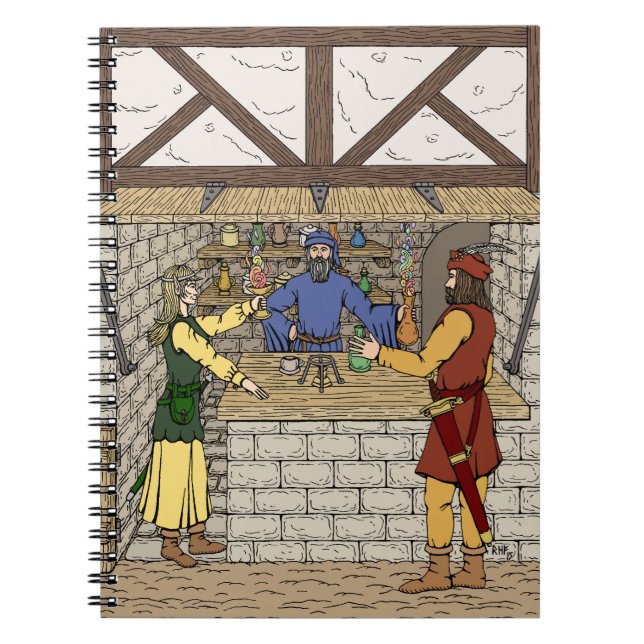 Carnet Boutique d'Imaginaire (Devant)