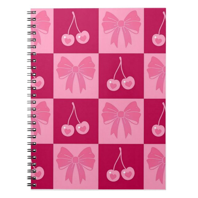 Carnet Bow and Cherry notebook  (Devant)
