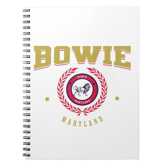Carnet Bowie Maryland (Devant)