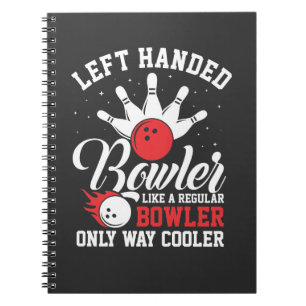 Carnet Bowler à gauche Strike Bowlingteam