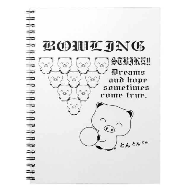 Carnet Bowling Tee (Devant)