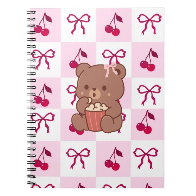 Carnet Bows & Bears Notebook (Devant)
