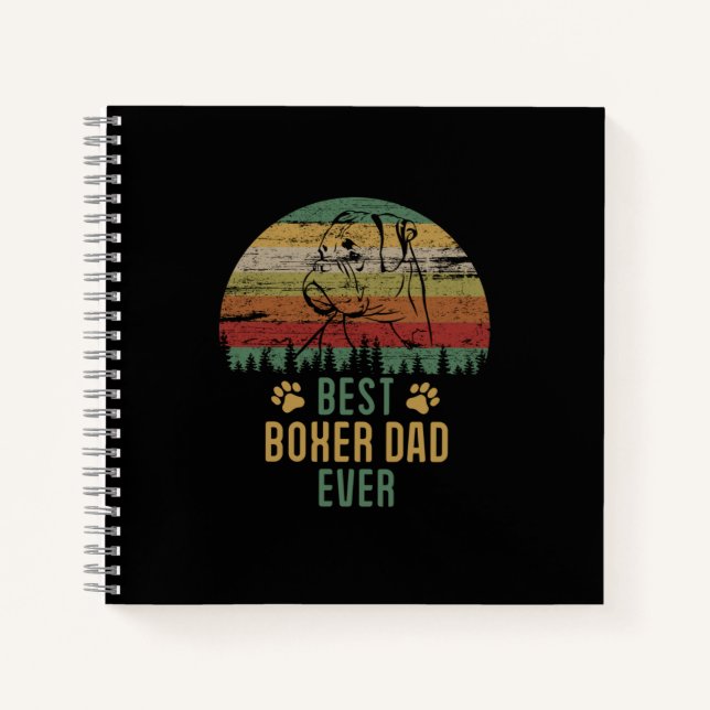 Carnet Boxer papa (Devant)