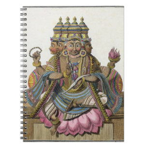 Carnet Brahma, un dieu indou de création, du 'voyage aux