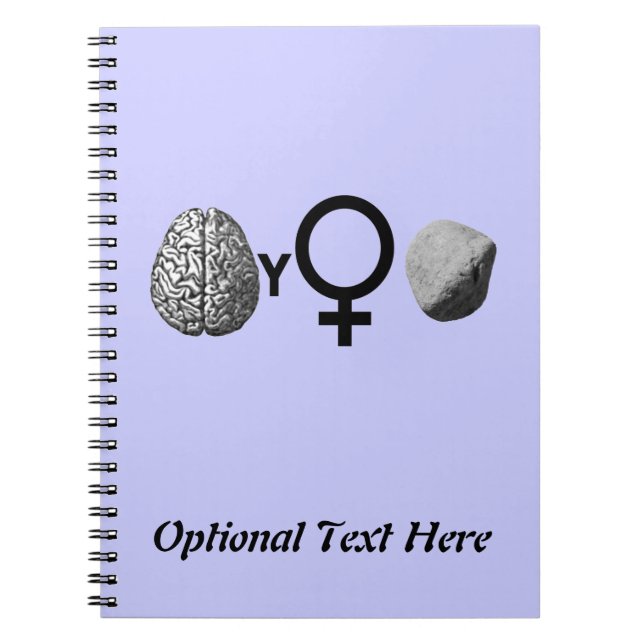 Carnet Brainy Girls Rock ! (Devant)