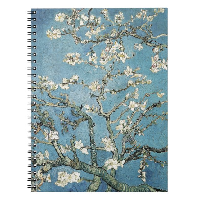 Carnet Branches d'amande de Vincent van Gogh | en fleur, (Devant)