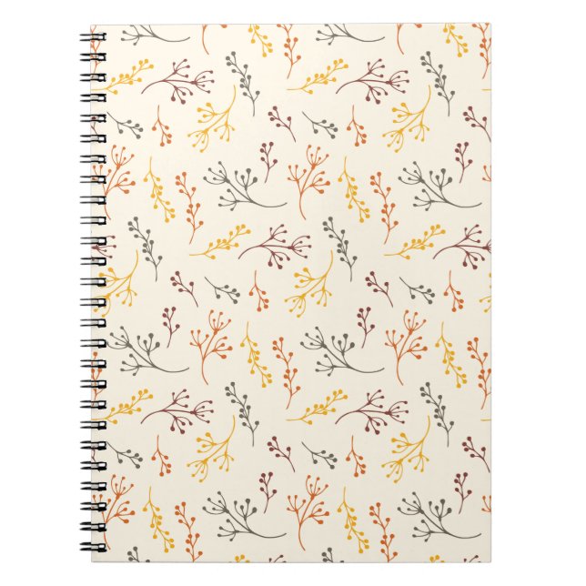 Carnet Branches d'automne (Devant)