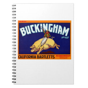 Carnet Brand de Buckingham California Bartletts