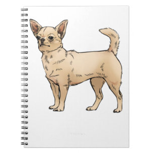 Carnet Brave Chihuahua Blue