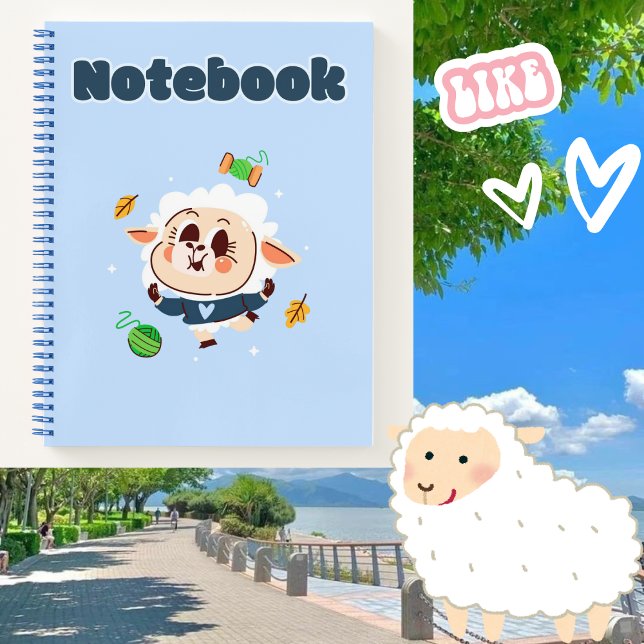Carnet 🐑 brebis 💙 ✨ (Créateur téléchargé)