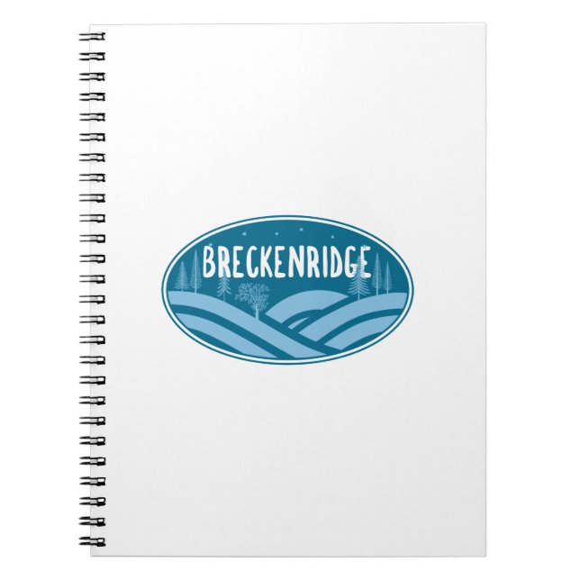 Carnet Breckenridge Colorado Extérieur (Devant)