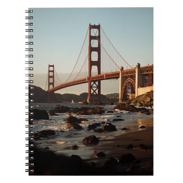 CARNET BRIDGE GOLDEN GATE, SAN FRANCISCO EN JOURNÉE (Devant)